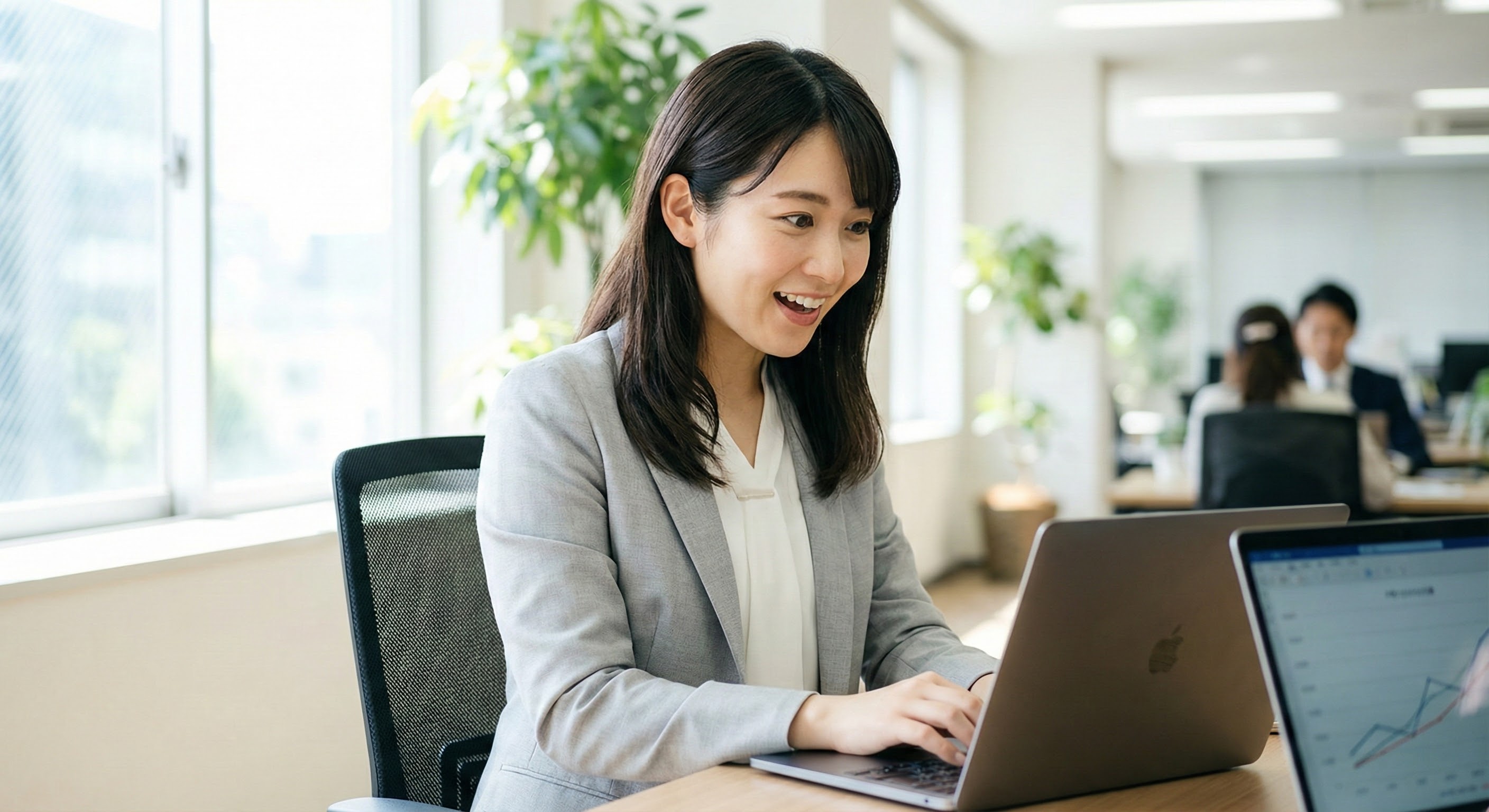 余裕のあるスマートな営業